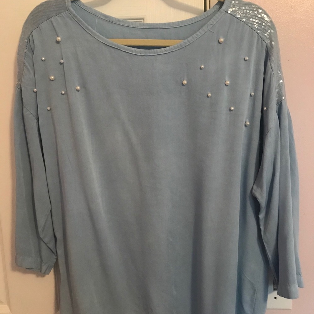 Light Blue Top